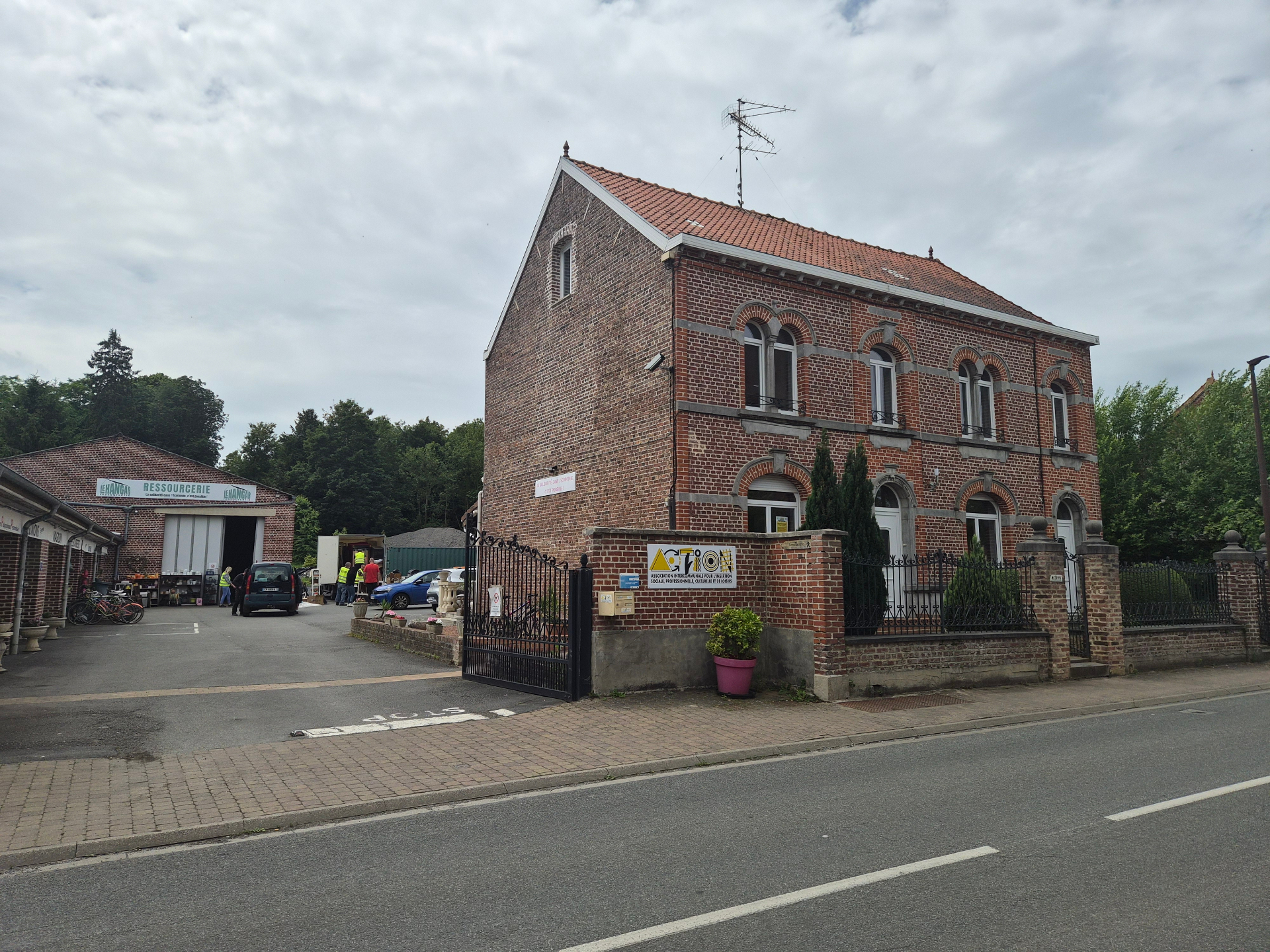 Le siège de l'Association ACTION à Avesnes-les-Aubert